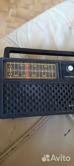 Радиоприемник раритетный Хазар 403