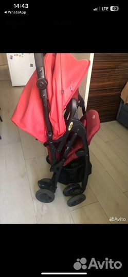 Прогулочная коляска Joie Muze LX Cranberry