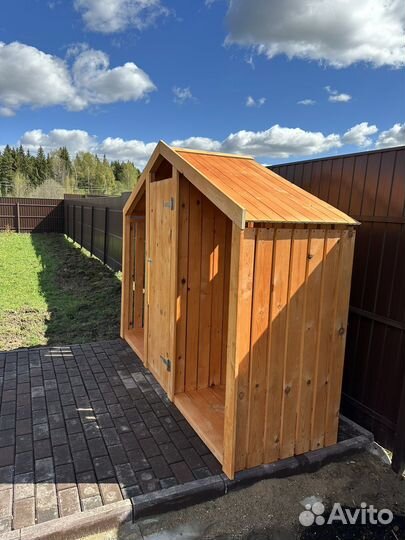 Дровник для улицы