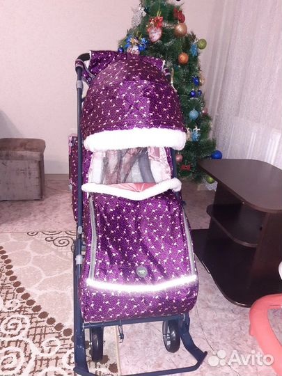 Коляска санки