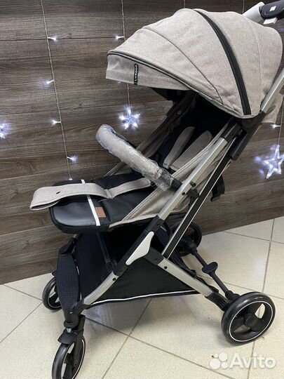 Прогулочная коляска Luxmom V3 бежевая