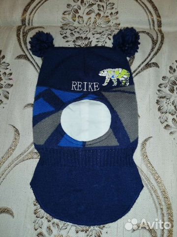 Шапка шлем reima 48 на мальчика