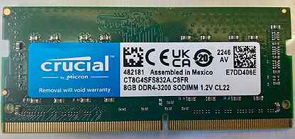 Crucial CT8G4SFS832A