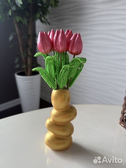 Тюльпаны ручная работа