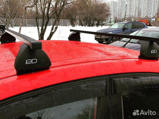 Багажник на крышу Hyundai Solaris hatch Евродетал