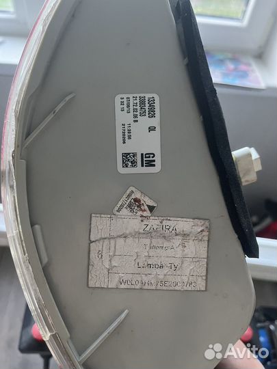 Фары на Opel zafira b