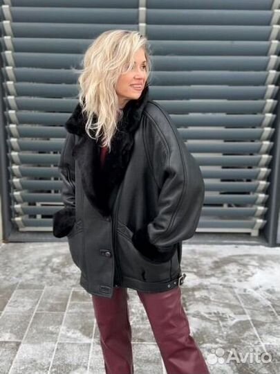 Дубленка натуральная женская