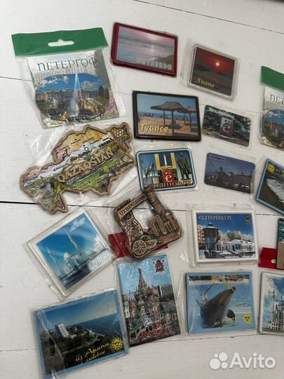 Магниты новые разные