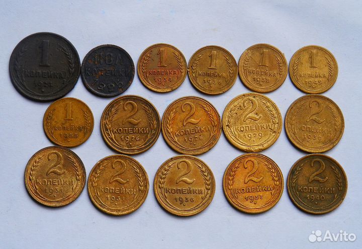 Монеты Ранние СССР 1