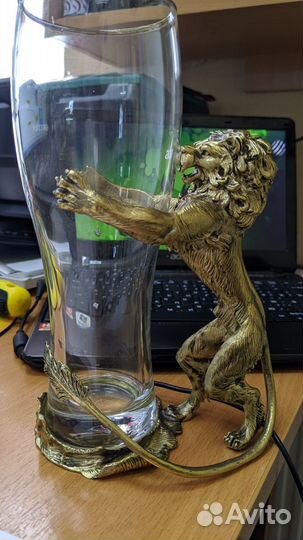 Пивной бокал «Царь-лев» 0.5 л