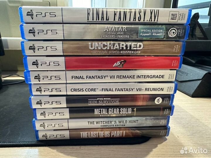 Игры для PS5, цены в описании