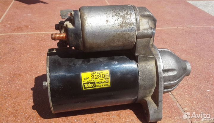 Стартер hyundai accent