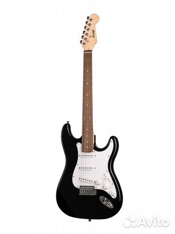 HEG310BK Электрогитара, sss, Homage