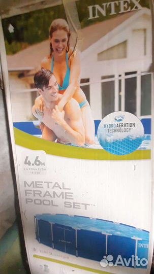 Каркасный бассейн 457 122 бу