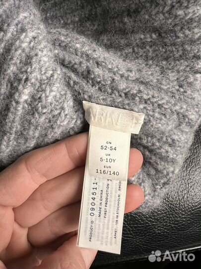 Шапка и манишка arket (комплект) детский