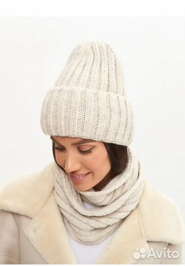 Зимняя шапка и снуд