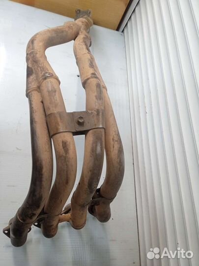 Suzuki GSX-R600/750 2004-2005. Выпускной коллектор