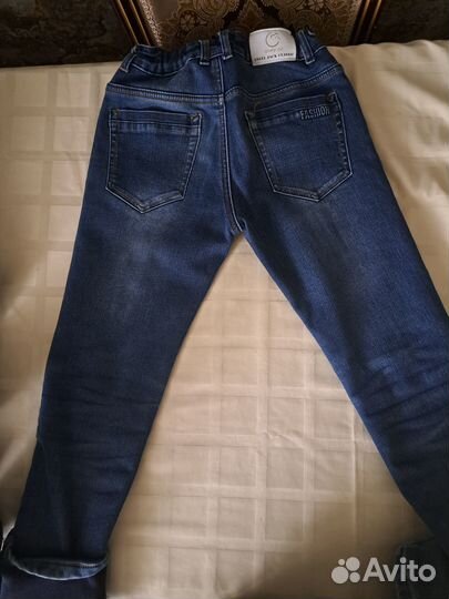 Джинсы утепленные 152-158