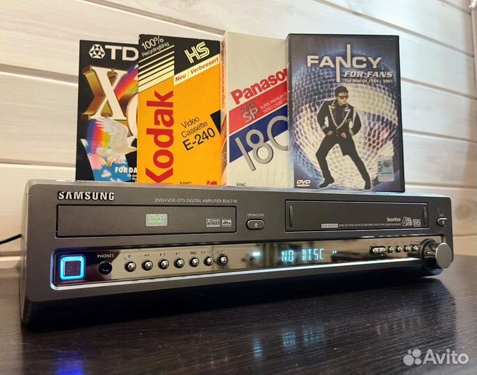 DVD S-VHS Tuner Ресивер 6head Samsung