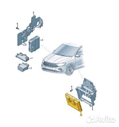 Блок комфорта Volkswagen Polo CWV 813497 2020