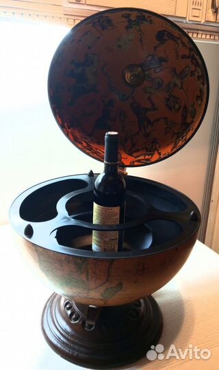 Глобус бар настольный из Италии Zoffoli (Зоффоли)