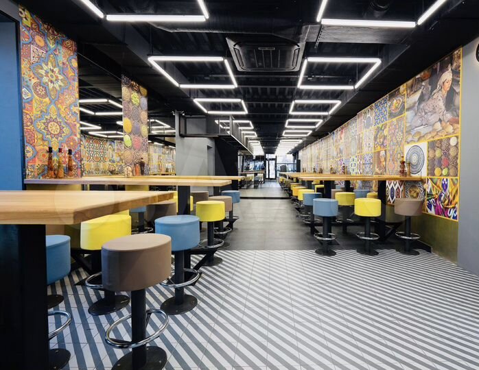 Торговые площади под кофе, табак