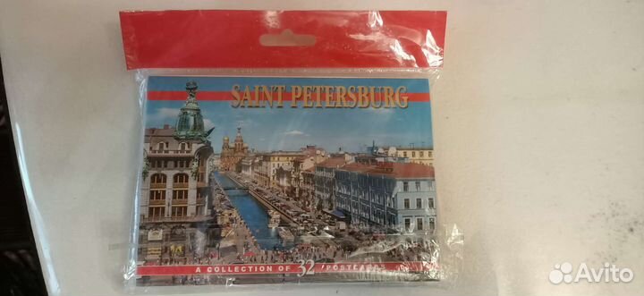Санкт-петербург комплект из 32 открыток