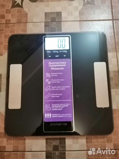 Весы напольные электронные новые