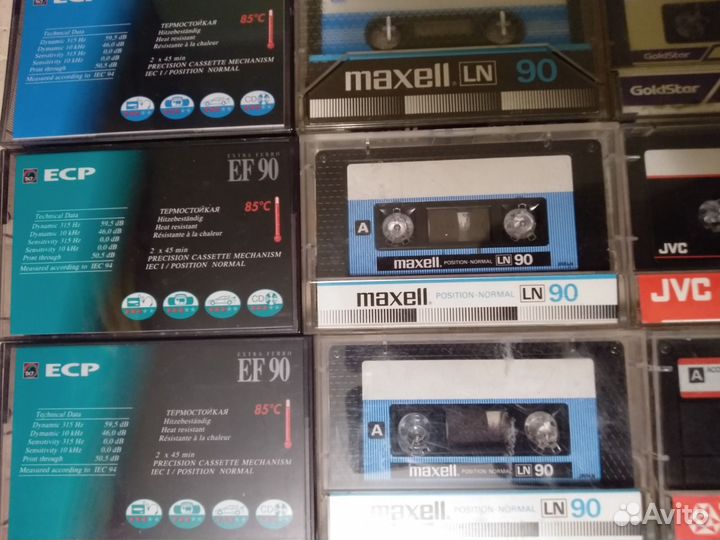 Аудиокассеты разные импортные и советские