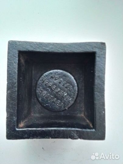 Редкая антикварная чернильница 20г