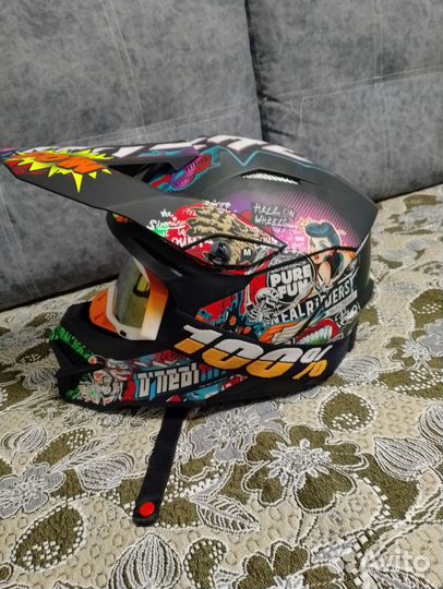 Экипировка для питбайка, шлем