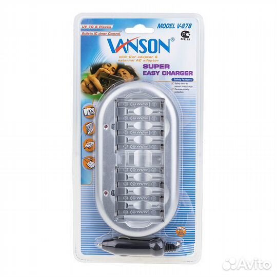 Зарядное для аккумуляторных батареек