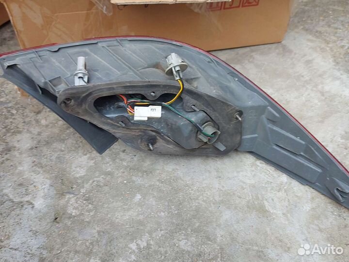 Задние фонари на hyundai solaris 1