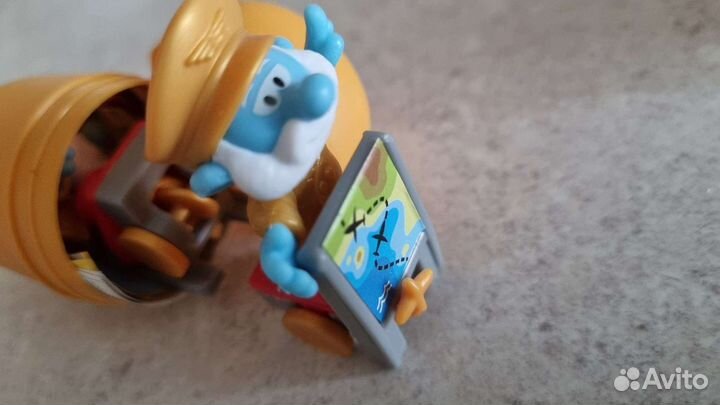 Смурфики 2022 Скейтбордист,Пилот,Альпинист, Доктор