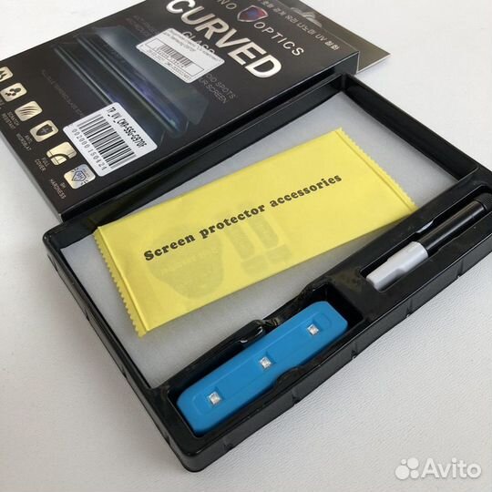 Защитное стекло на samsung S10e ультрафиолет