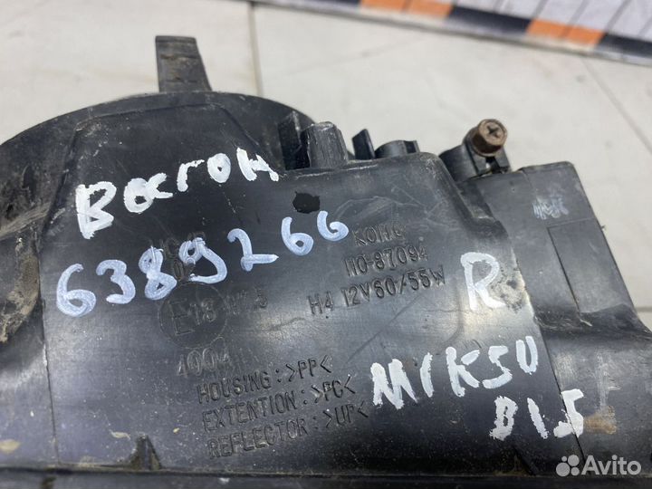 Блок фара правая Mitsubishi Chariot 3