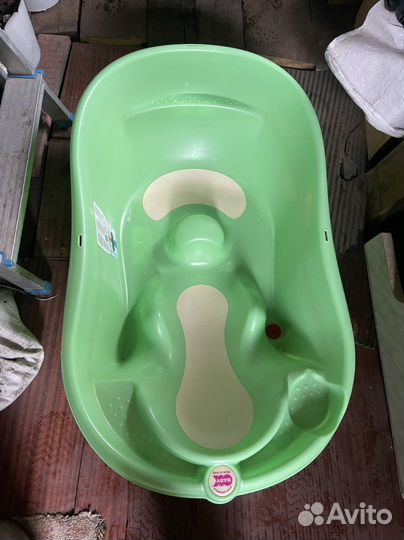 Ванночка для купания с подставкой ok baby италия