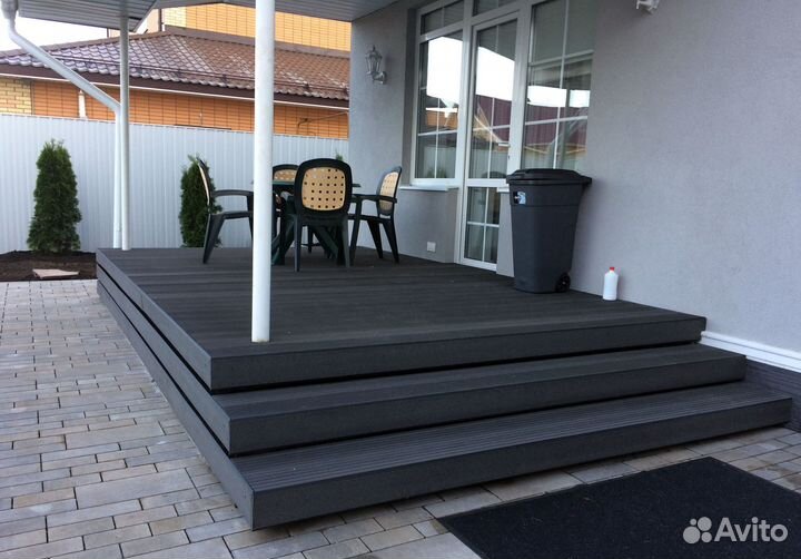 Вельветовая террасная доска 