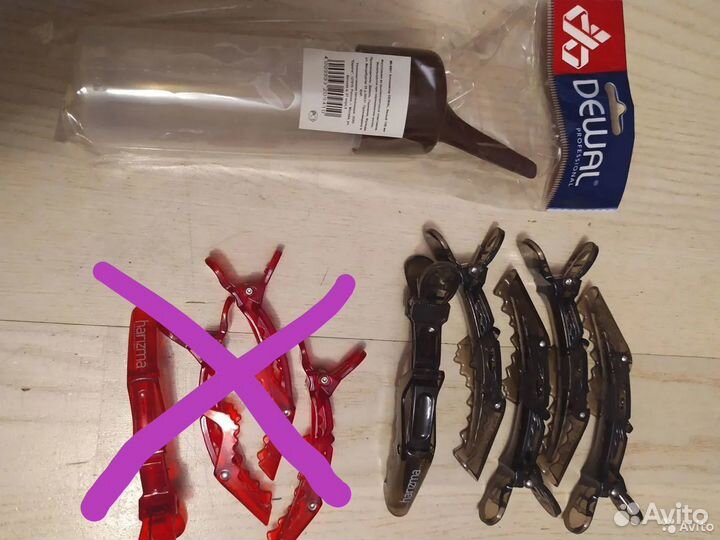 Для парикмахера, расчёски, зажимы,полировщик и др