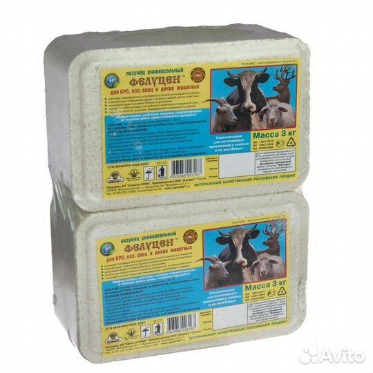 Фелуцен солевой лизунец Универсальный с минералами