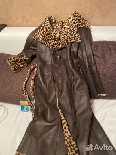 Дубленка натуральная женская 44 46