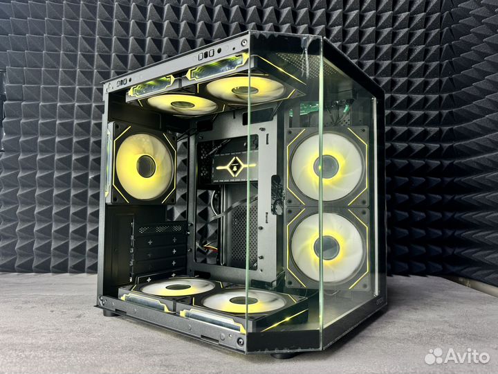 Игровой корпус для пк аквариум argb