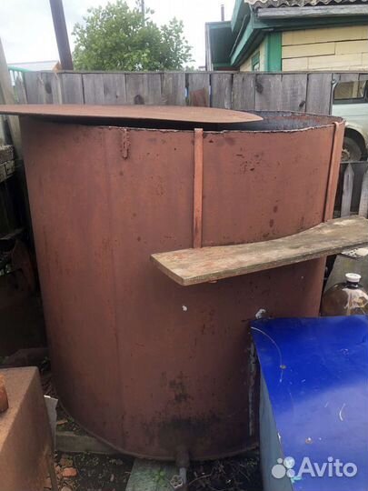 Бочка металлическая