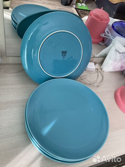 Тарелки, новые, большие IKEA