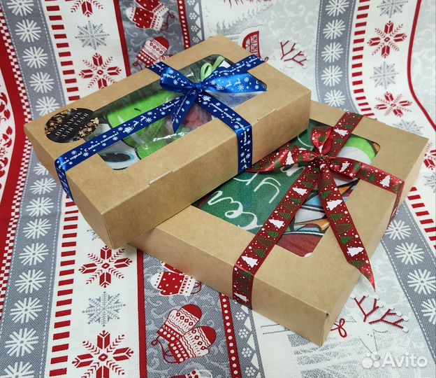 Подарочный набор кухонных полотенец 3шт