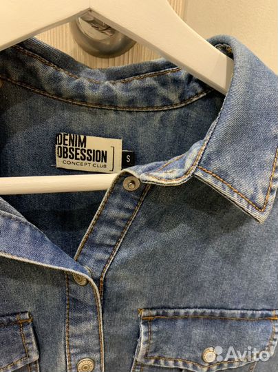 Джинсовое платье женское