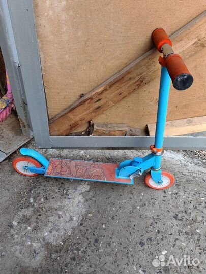 Самокат детский двухколесный бу