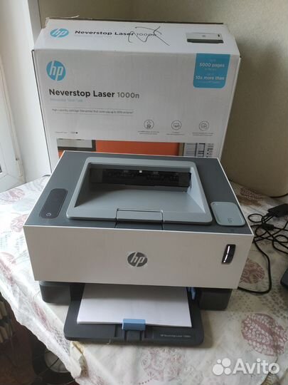 Принтер лазерный Hp Neverstop laser 1000n с wifi