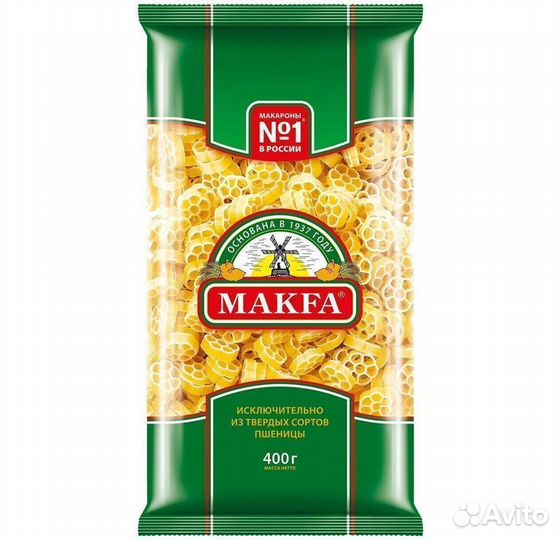 Опт - Макароны Makfa Цветочки 400г