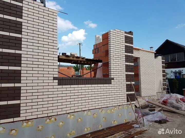 Кирпич облицовочный лср